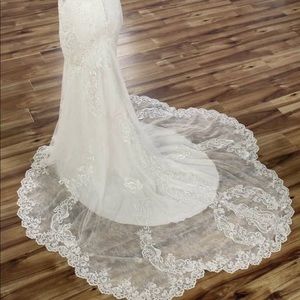 Lace Fit & Flare Essence of Australia Wedding Dress
